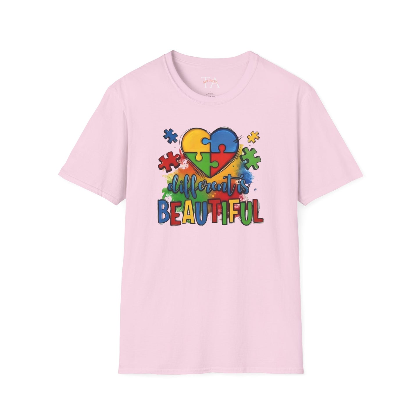 Autism Awareness Different is Beautiful T-Shirt