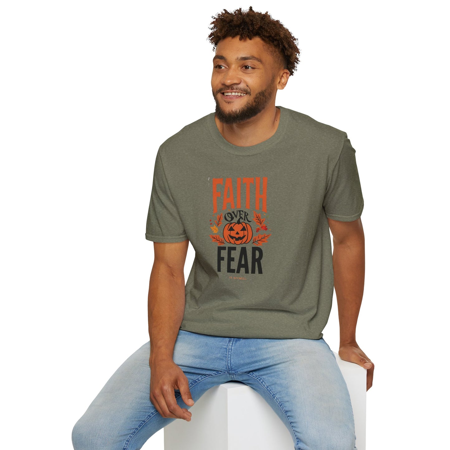 Faith Inspired Halloween T-Shirt "Faith Over Fear"