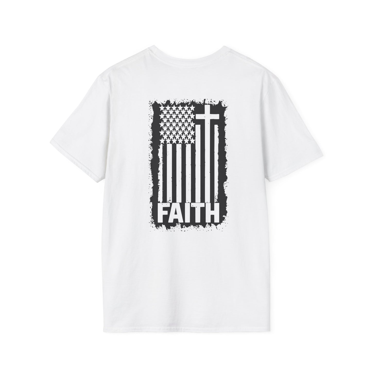 Faith-Inspired American Flag T-Shirt