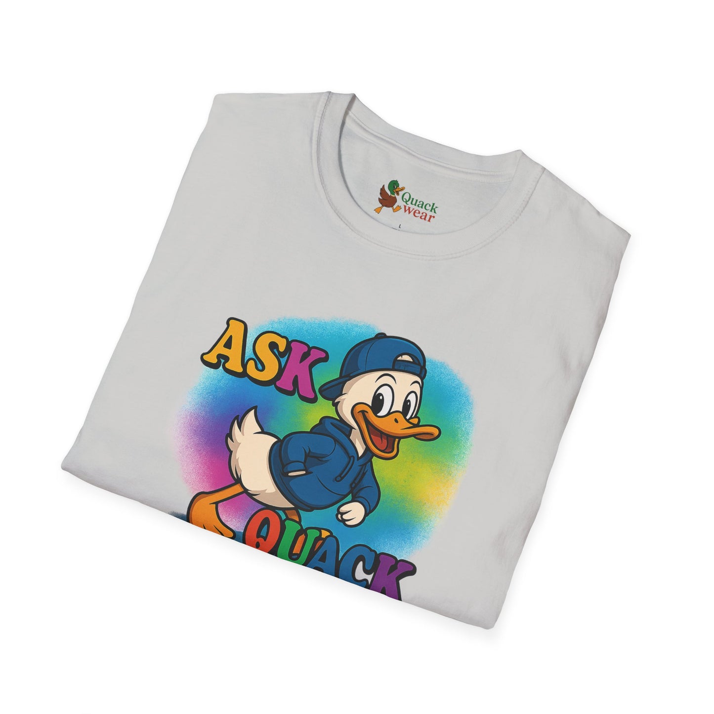 Ask Quack Quirky Duck Humor T-Shirt