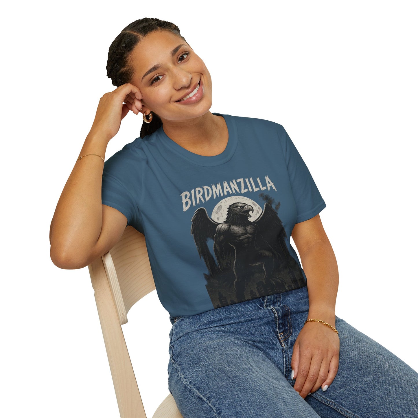 Birdmanzilla Graphic Tee - Unisex T-Shirt, Casual Wear, Unique Gift, Men's Fashion