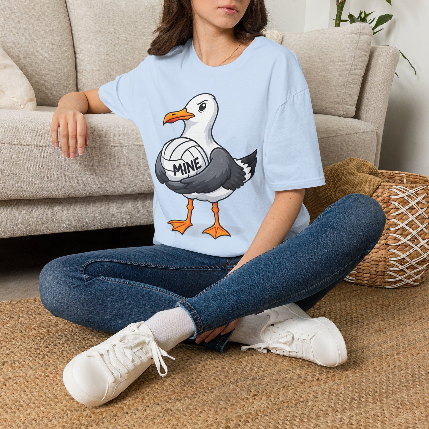 MINE Volleyball Seagull Gildan Softstyle® T-Shirt