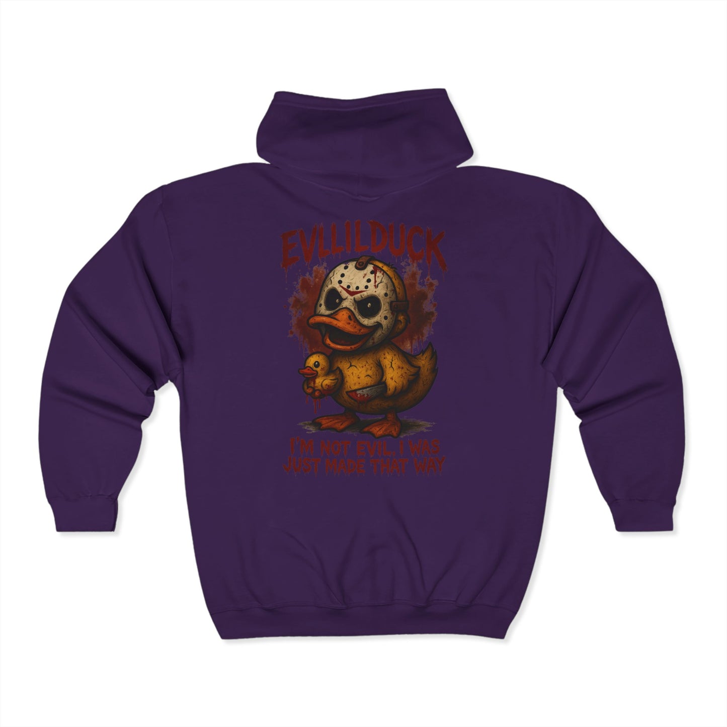 Evllilduck Unisex Hoodie | Funny Halloween Sweatshirt