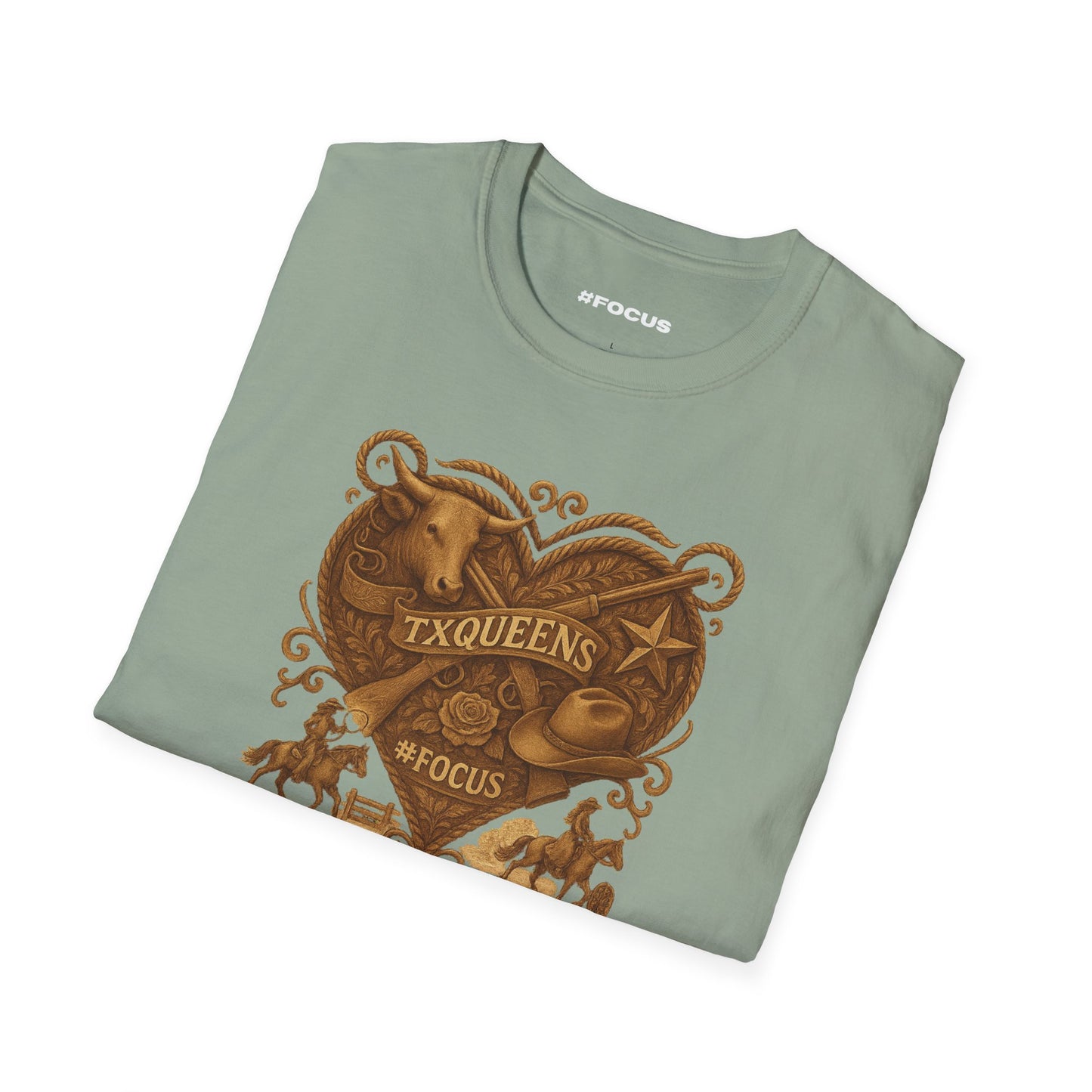 Texas Queens Graphic Tee | Soft Unisex T-Shirt, Trendy Shirt for Women, Cute Gift for Queens, Birthday Celebration, Everyday Style. Women's