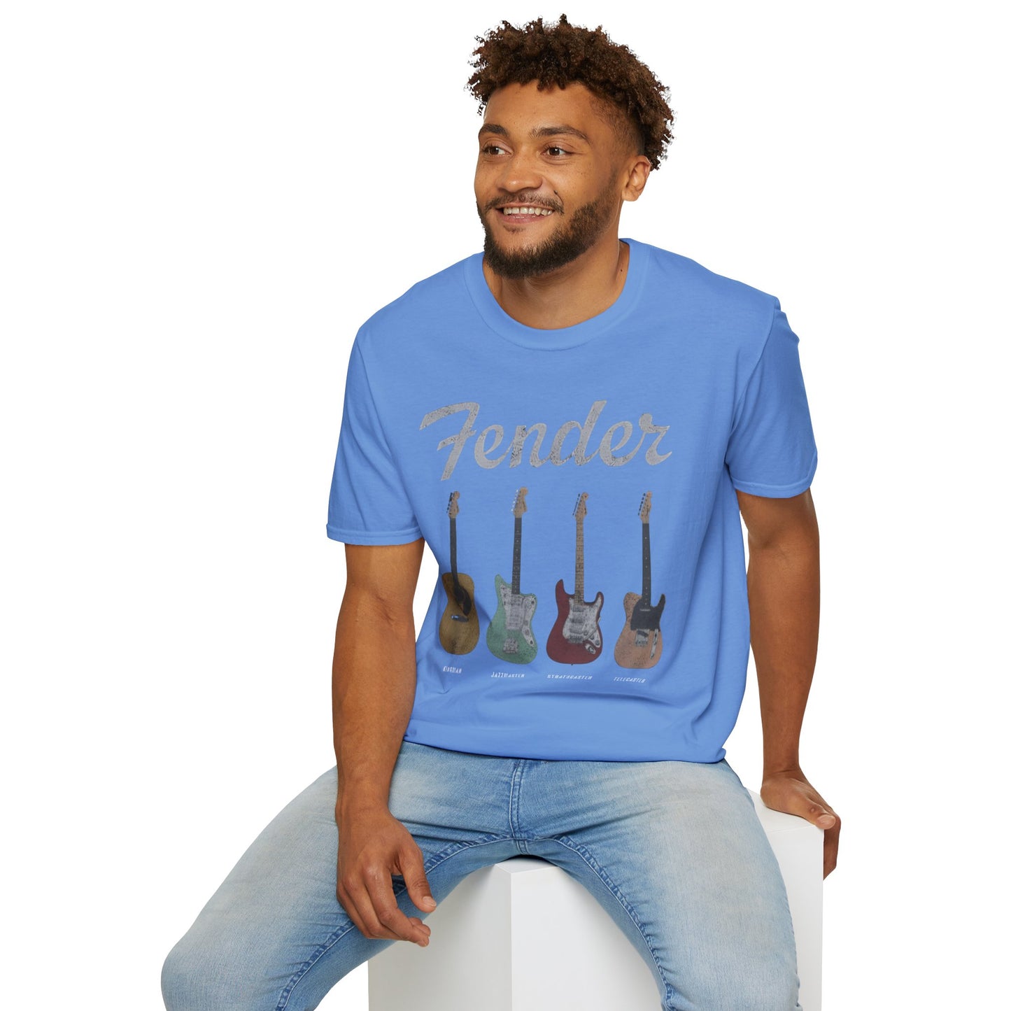 Guitar Lovers T-Shirt - Vintage Style Rock Band Tee