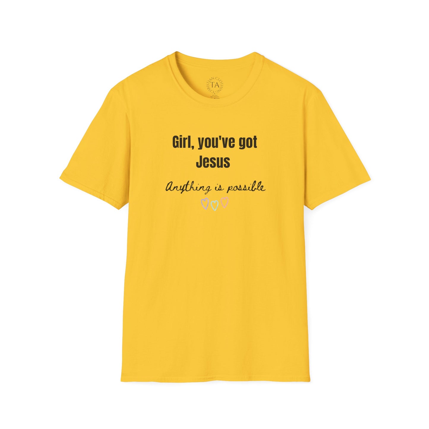 Faith Inspired Jesus T-Shirt Girl, You've got Jesus