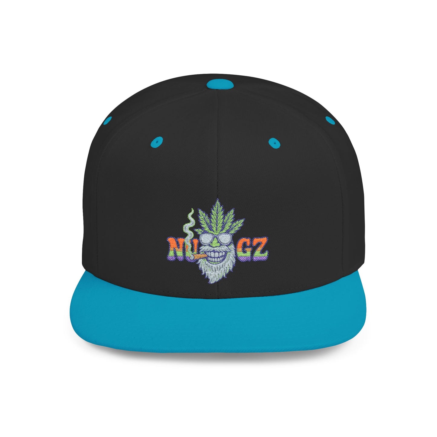 NUGZ Trendy Snapback Flat Bill Cap for Everyday Style, Perfect Gift for Men & Women, Summer Vibes