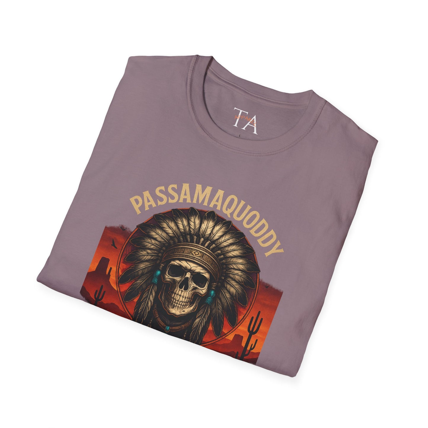 Tribal Graphic T-Shirt - Passamaquoddy Tribe Design10, Gift for Adventurers