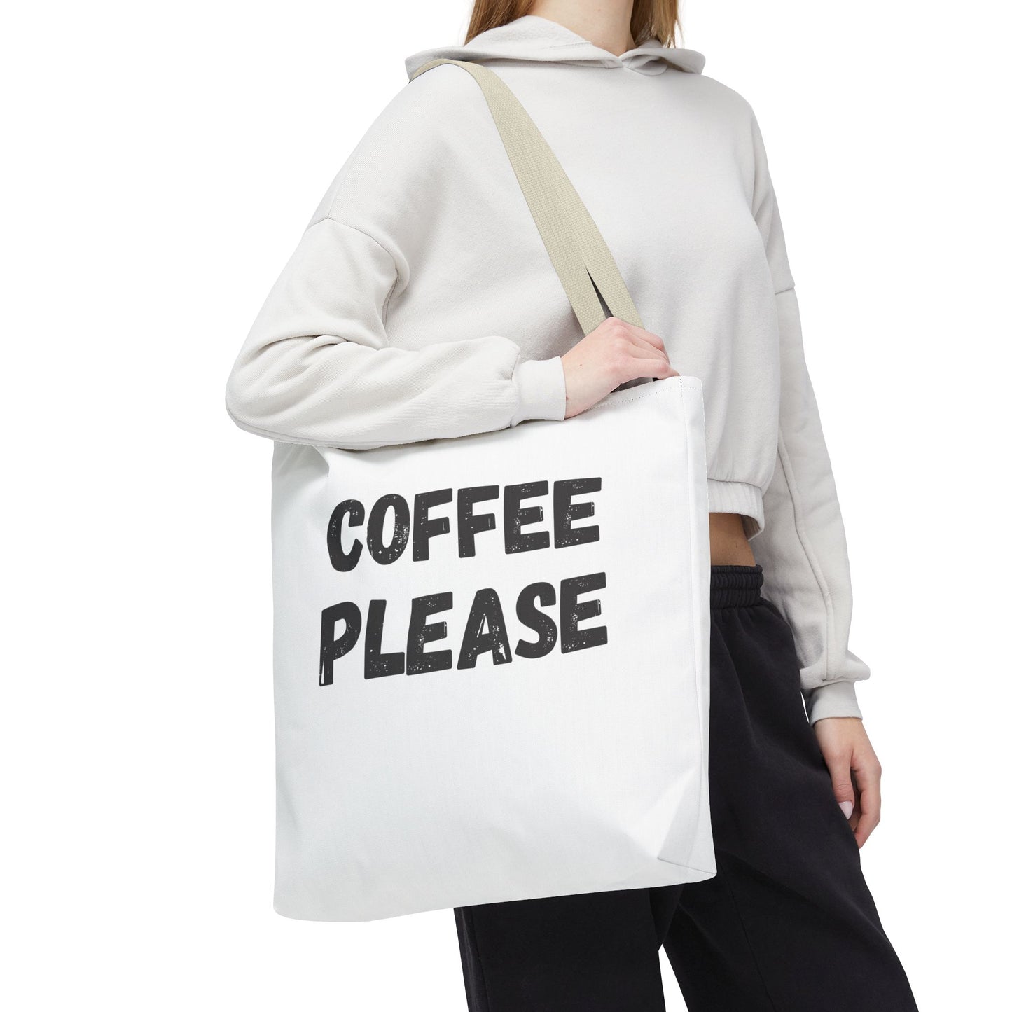Coffee Lover Tote Bag - Perfect for Grocery, Beach, Books, Gift, Reusable Shopping