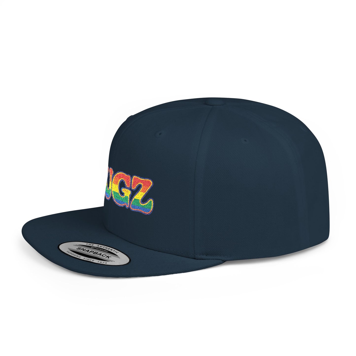 NUGZ Flat Bill Snapback | Trendy Festival Cap