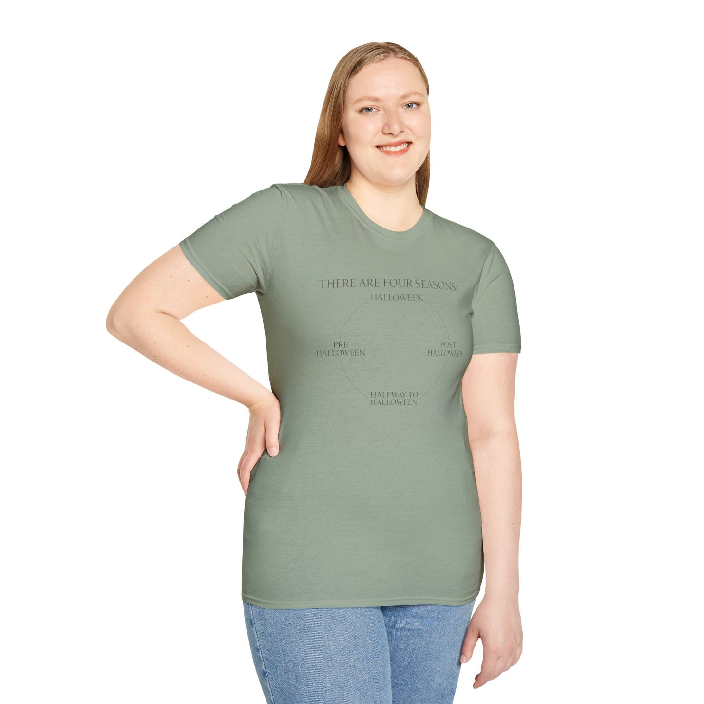 Halloween 4 Seasons Minimalist Unisex Tee