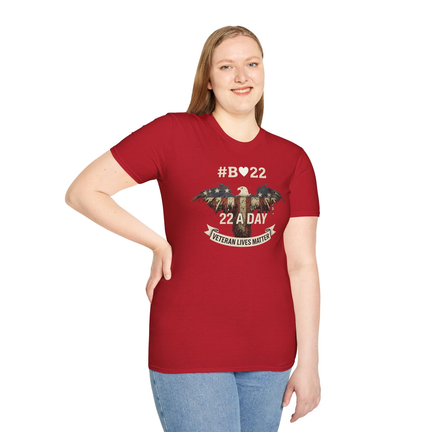 #B🤍22 Veteran Lives Matter T-Shirt