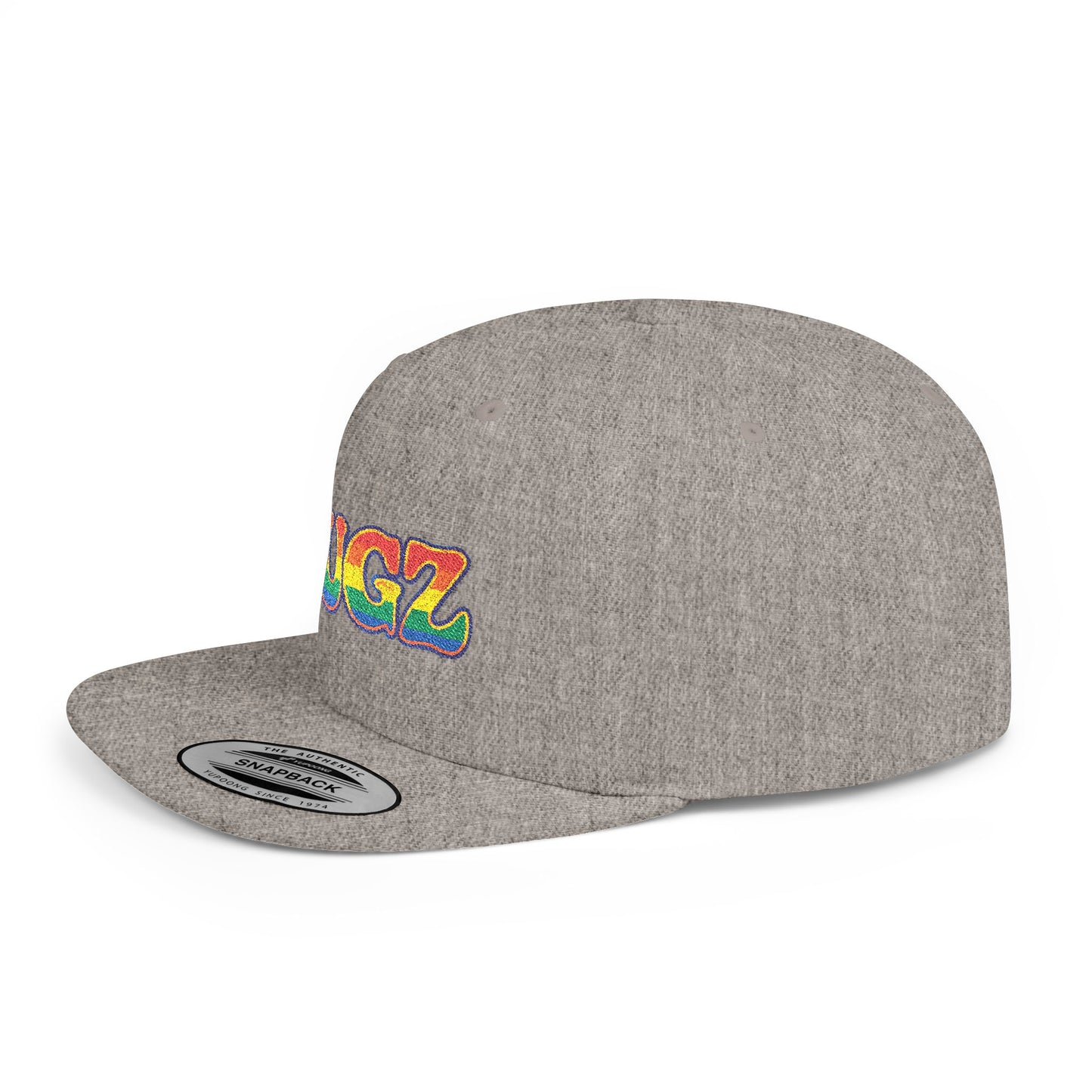 NUGZ Flat Bill Snapback | Trendy Festival Cap