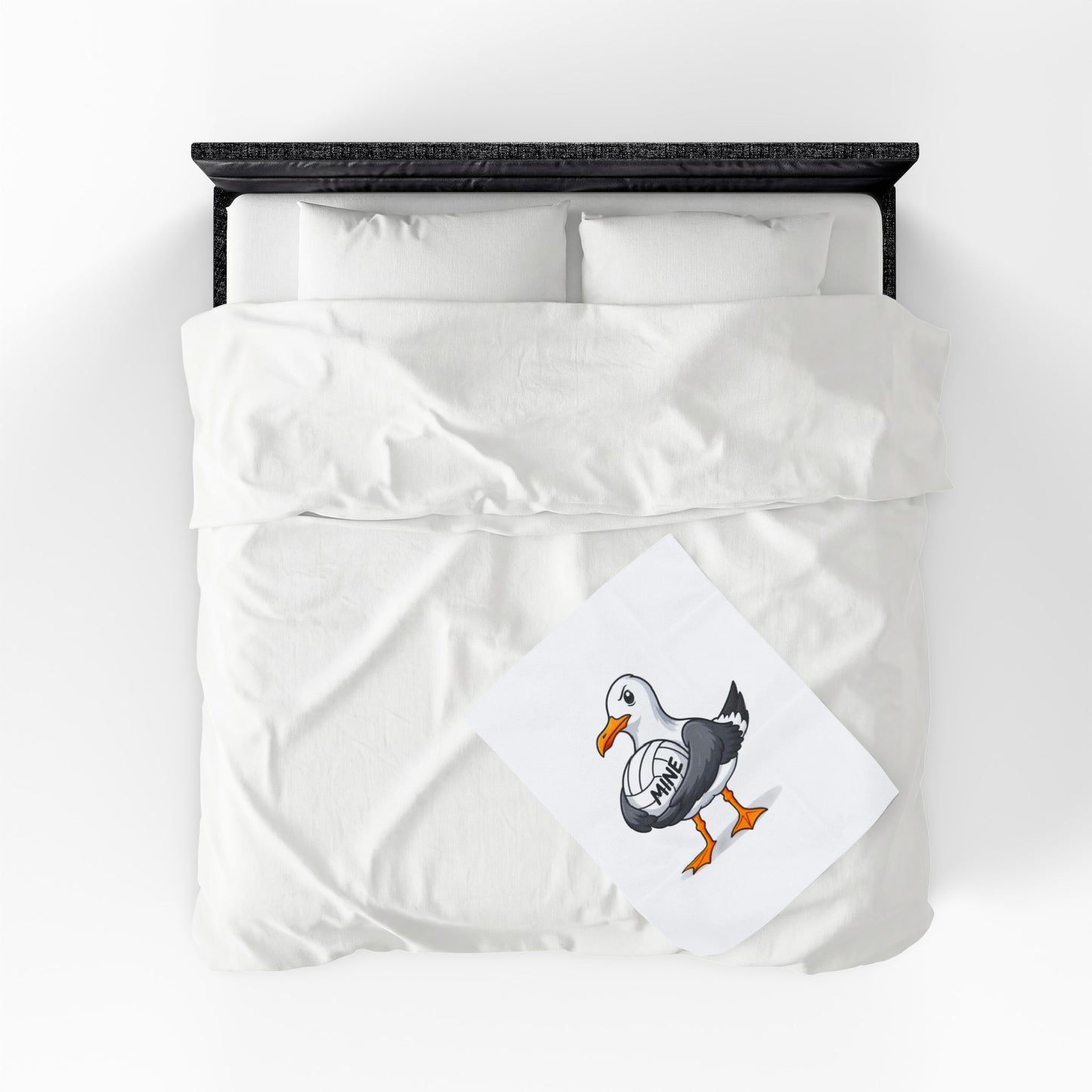 MINE Volleyball Seagull Velveteen Plush BlanketVelveteen