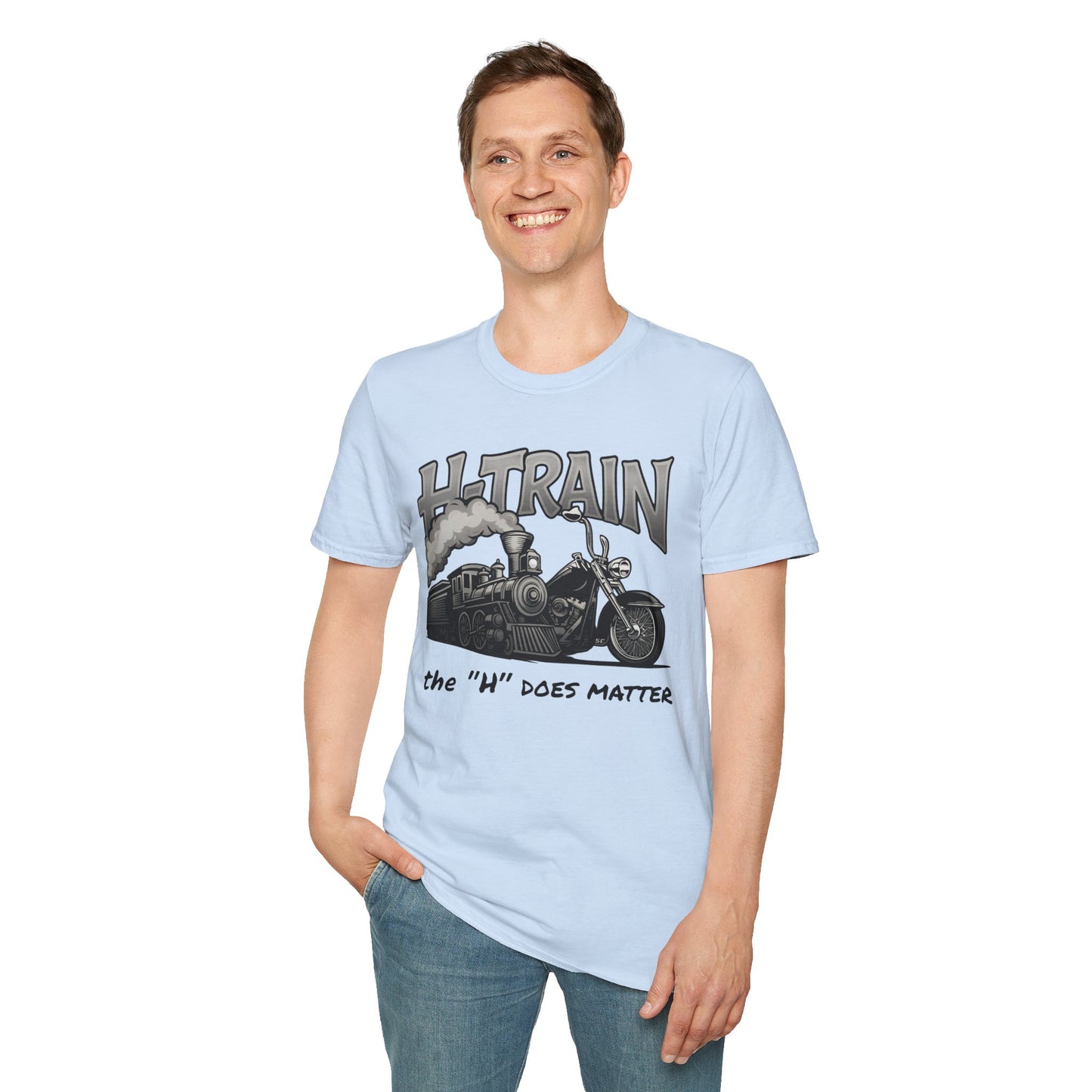 H-Train Vintage Unisex T-Shirt | Cool Gifts for Motorcycle Lovers