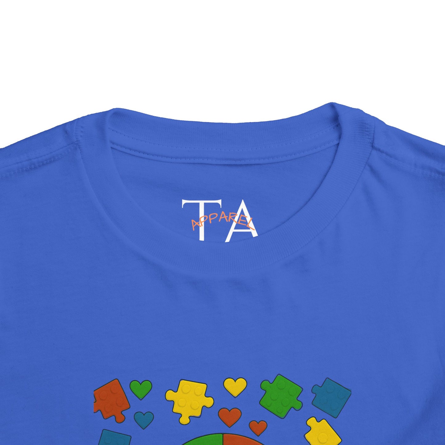 Autism Inspirational Tee - 'Fearfully and Wonderfully Made' - Toddler T-Shirt -  Cute Gift for Kids, Baby Shower, Religious Celebrations