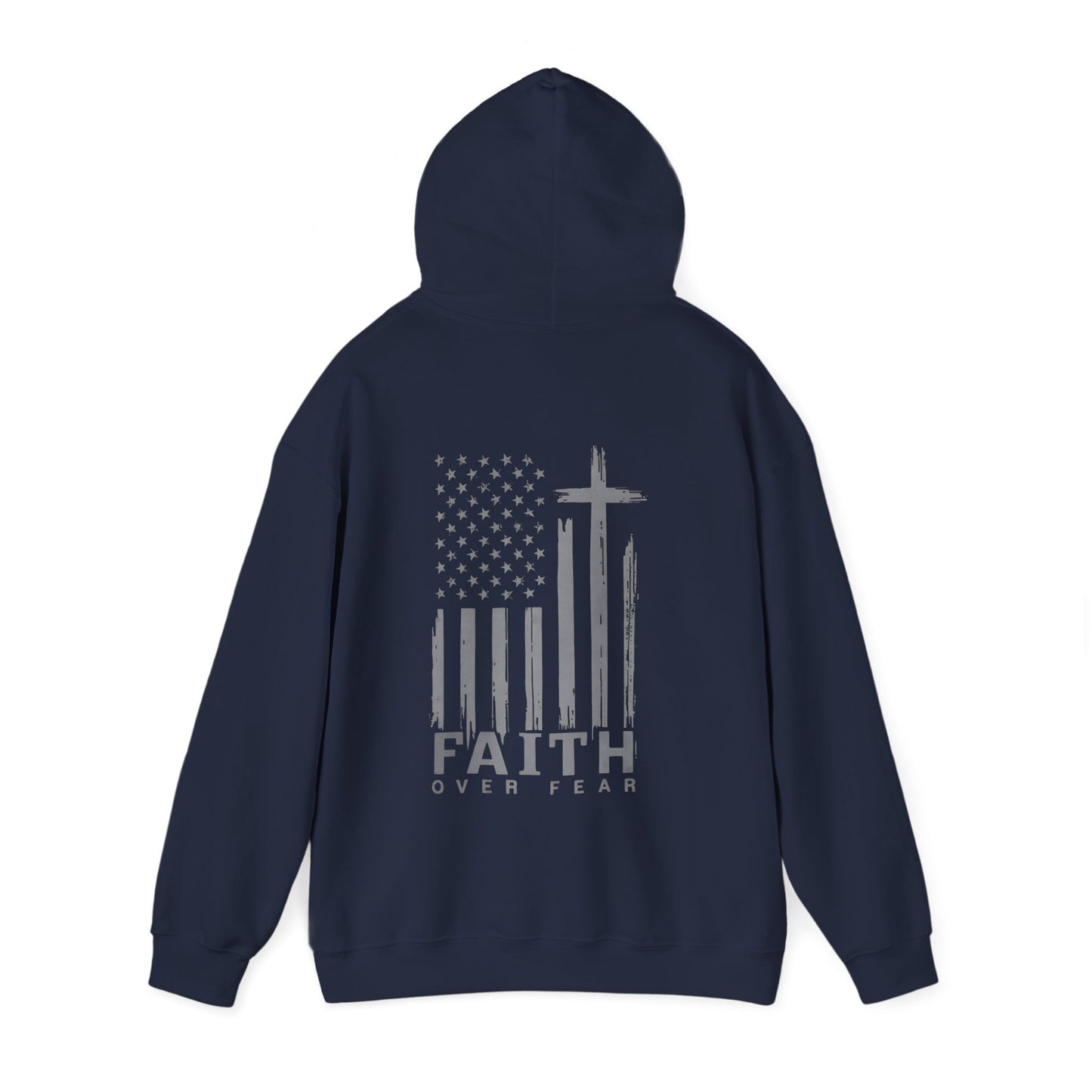 Faith Inspired Faith Over Fear Unisex Hoodie
