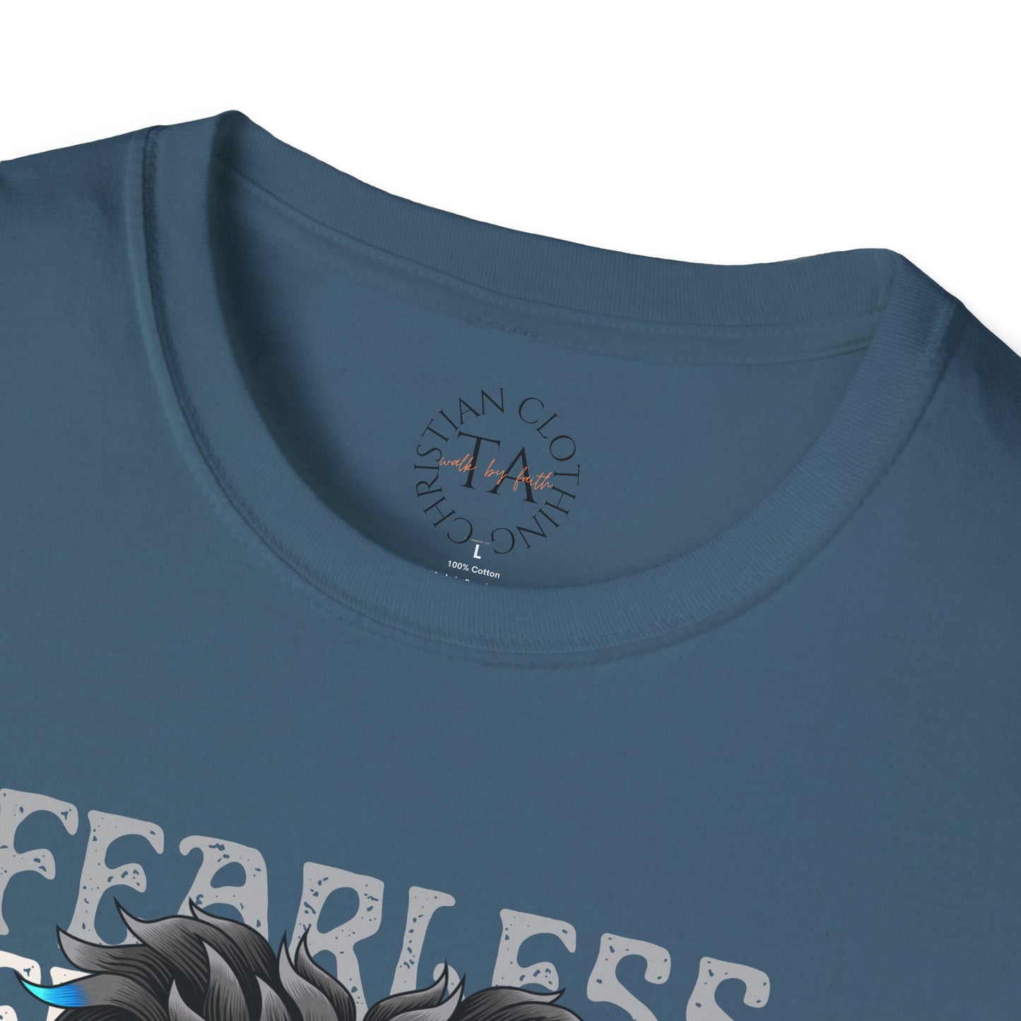 Fearless Lion Volleyball T-Shirt | Unisex Softstyle Tee