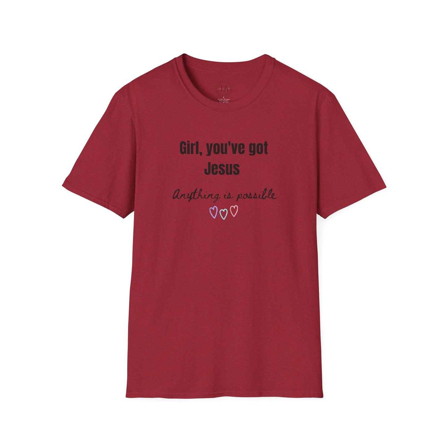 Faith Inspired Jesus T-Shirt Girl, You've got Jesus
