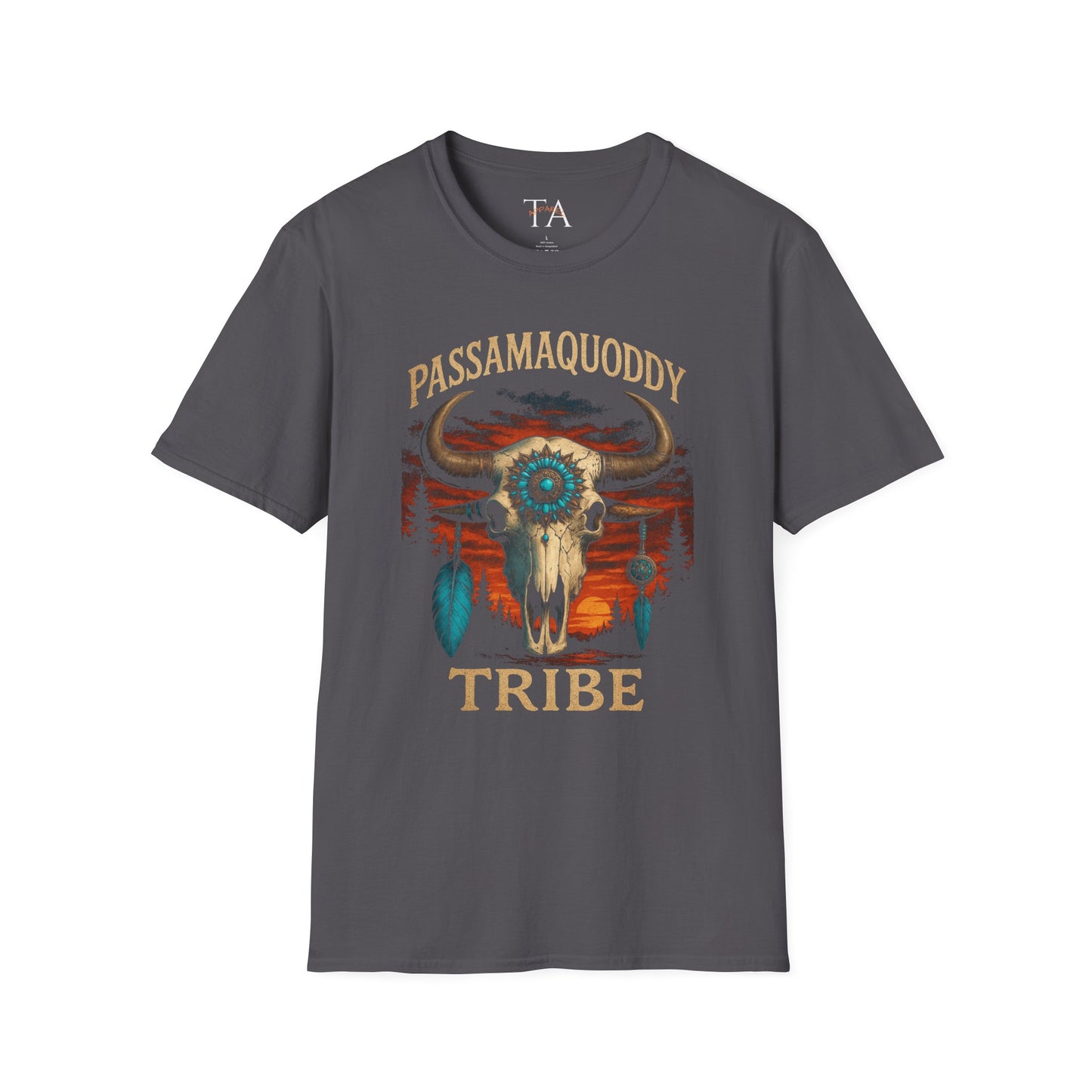 Tribal Graphic T-Shirt - Passamaquoddy Tribe Design3, Gift for Adventurers