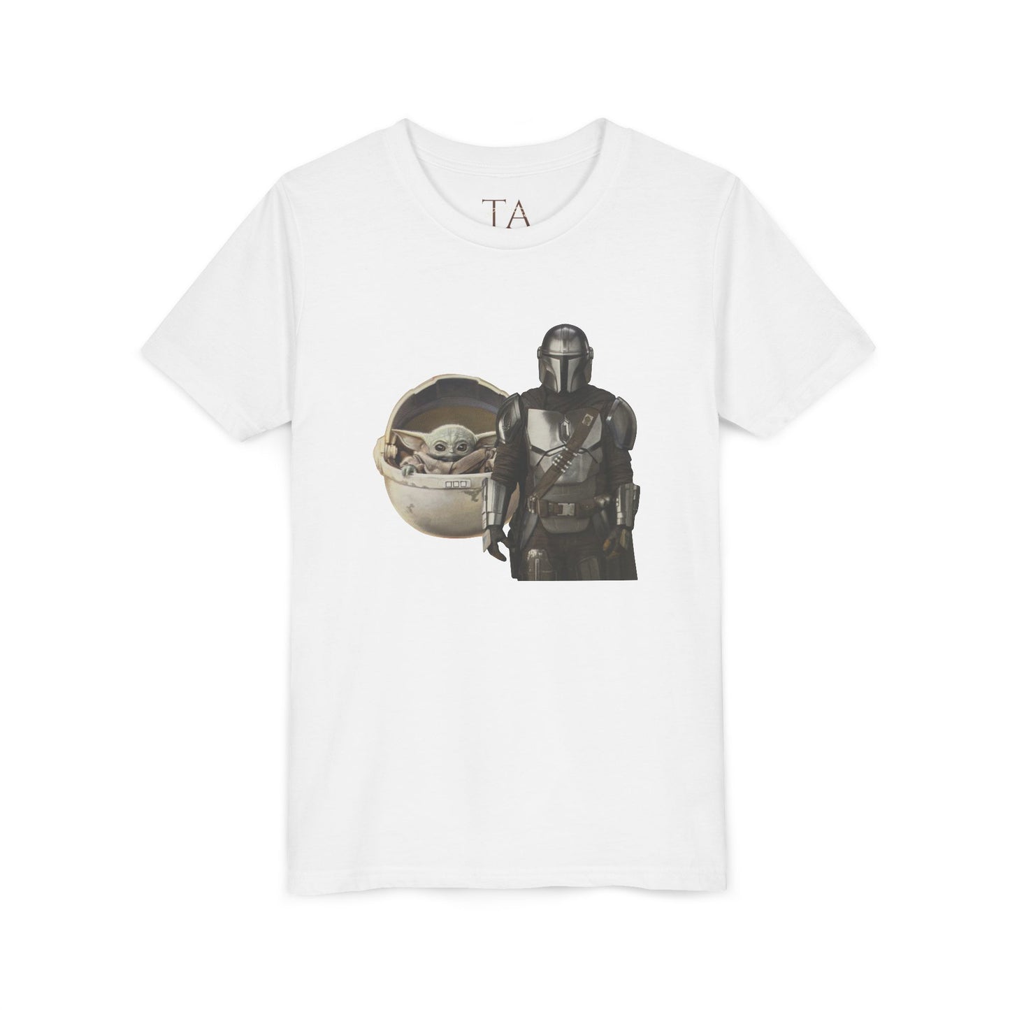 Kids Star Wars Inspired Youth Tee, Mandalorian T-Shirt, Grogu Shirt, Galaxy Adventure, Kids Summer Outfit, Birthday Gift