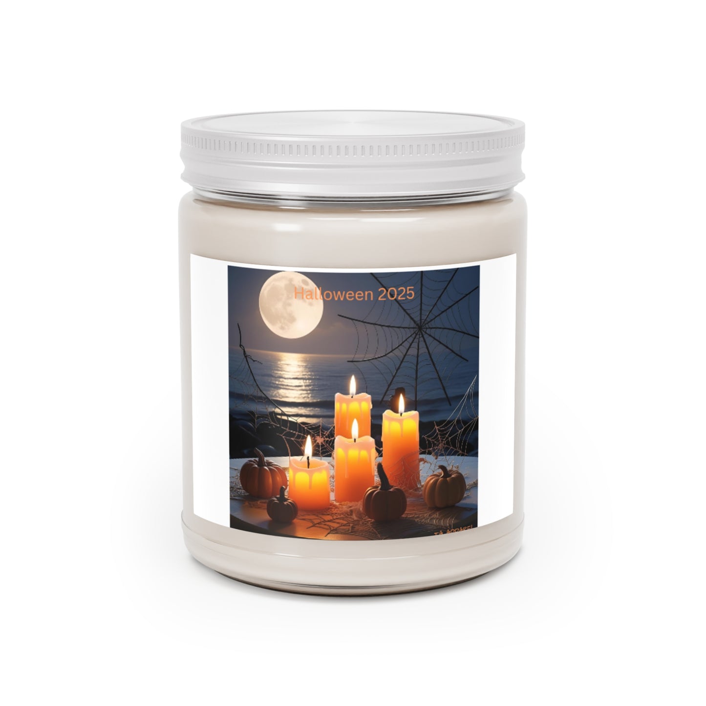 Halloween Scented Candle - Cozy Autumn Décor, Fall Gift, Spooky Celebration, Home Fragrance, Halloween 2025