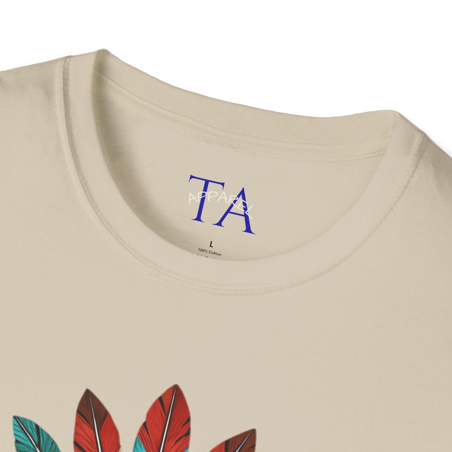 Native American Bull Skull Unisex T-Shirt