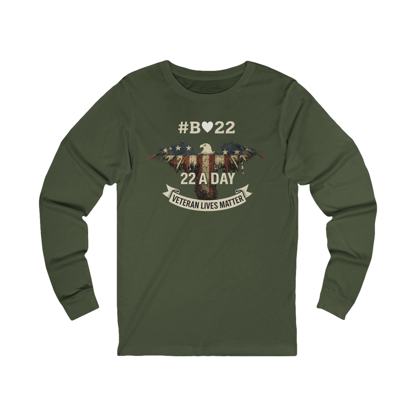 Unisex Long Sleeve Tee - Veteran Lives Matter Shirt, Comfortable Casual Wear, Memorial Day Gift, Patriotic Apparel, Support Mental [...]