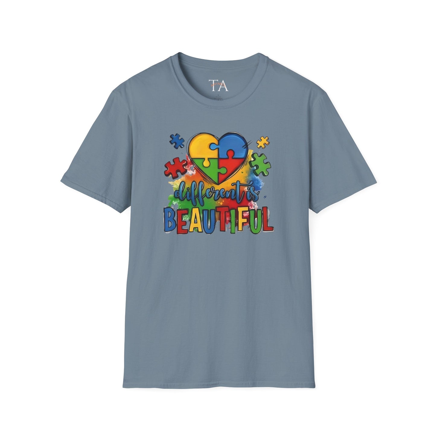 Autism Awareness Different is Beautiful T-Shirt