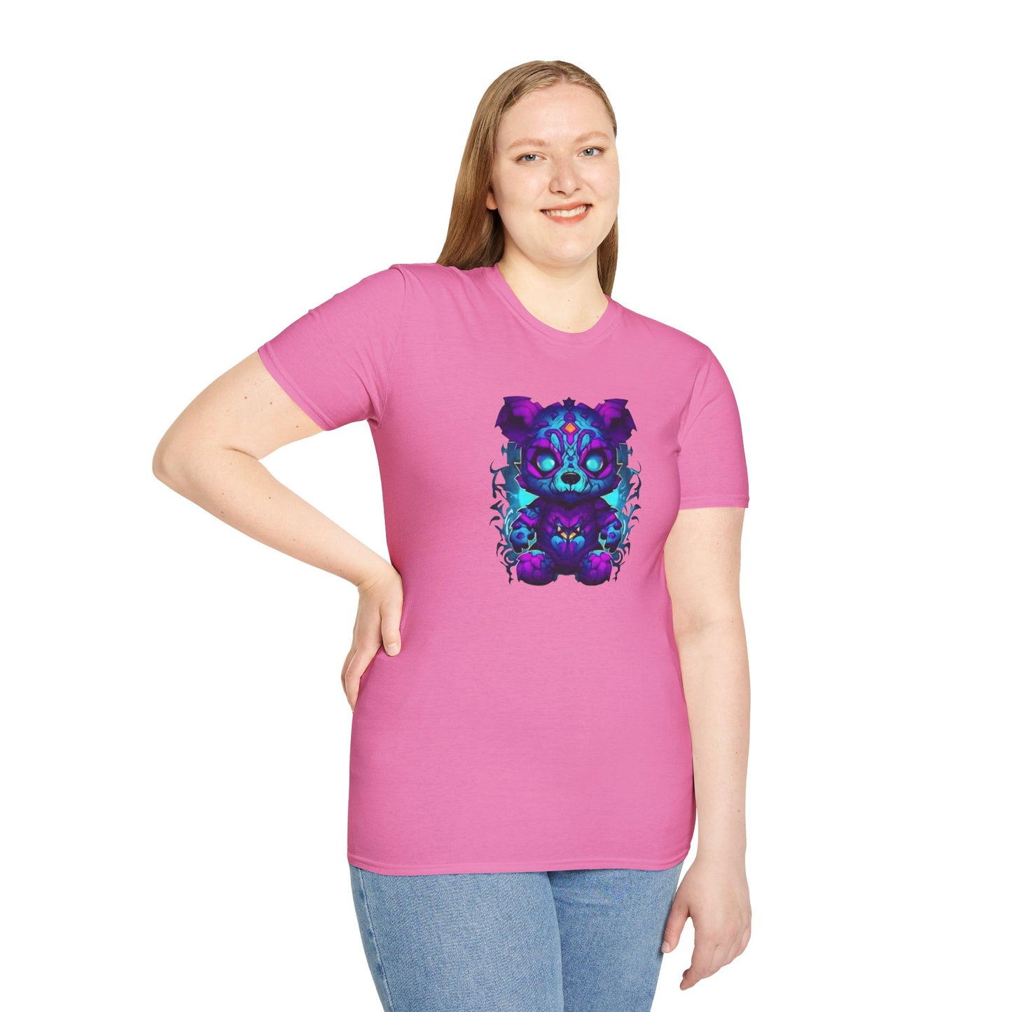 Unisex Colorful Bear T-Shirt