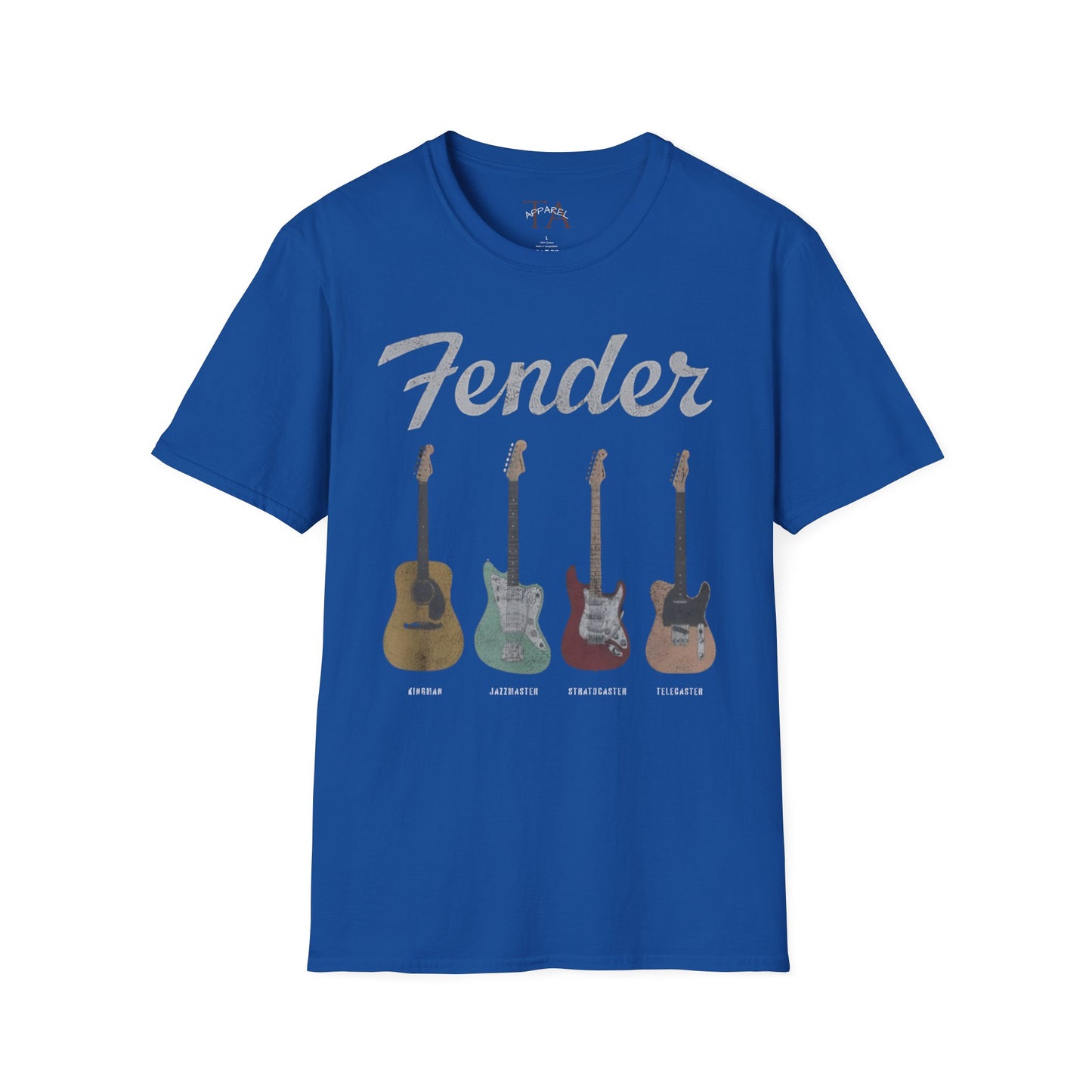 Guitar Lovers T-Shirt - Vintage Style Rock Band Tee