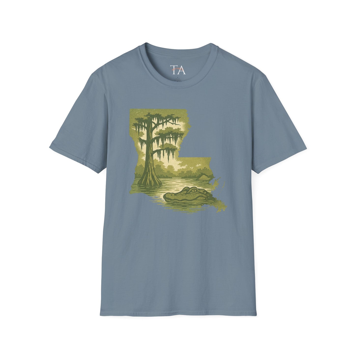 Louisiana Nature T-Shirt, Gift for Nature Lovers, Unisex Tee, Travel Souvenir, Outdoor Enthusiast Apparel, Urban Jungle Style