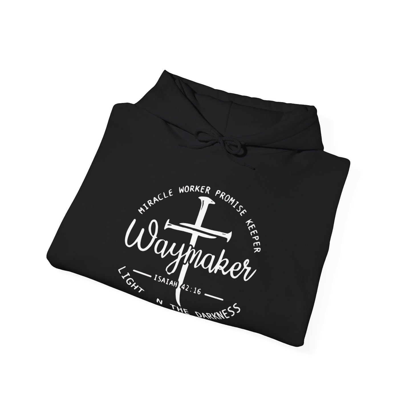 Faith Inspired Waymaker Hoodie - Cozy Sweatshirt for Faith Lovers and Celebrations