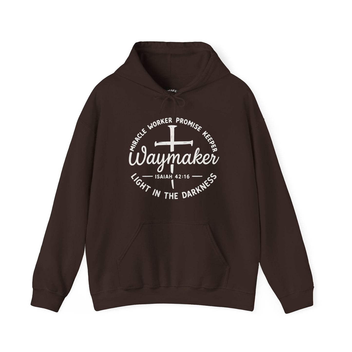 Faith Inspired Waymaker Hoodie - Cozy Sweatshirt for Faith Lovers and Celebrations