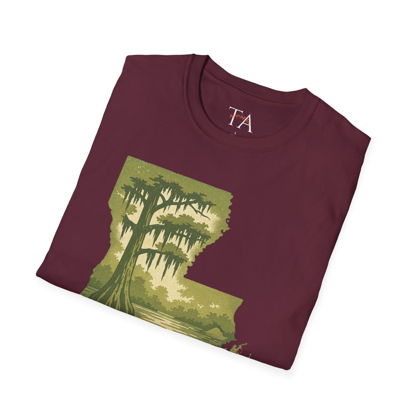 Louisiana Nature T-Shirt, Gift for Nature Lovers, Unisex Tee, Travel Souvenir, Outdoor Enthusiast Apparel, Urban Jungle Style