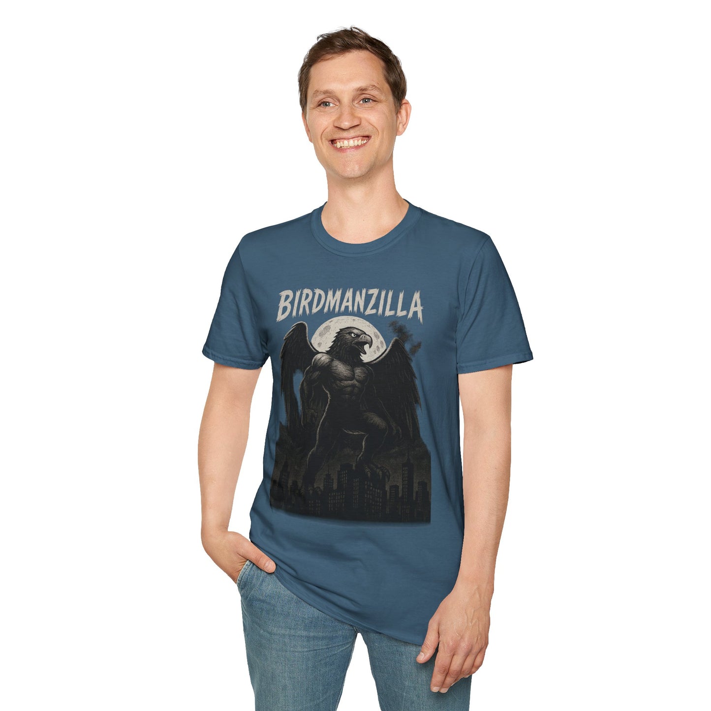 Birdmanzilla Graphic Tee - Unisex T-Shirt, Casual Wear, Unique Gift, Men's Fashion