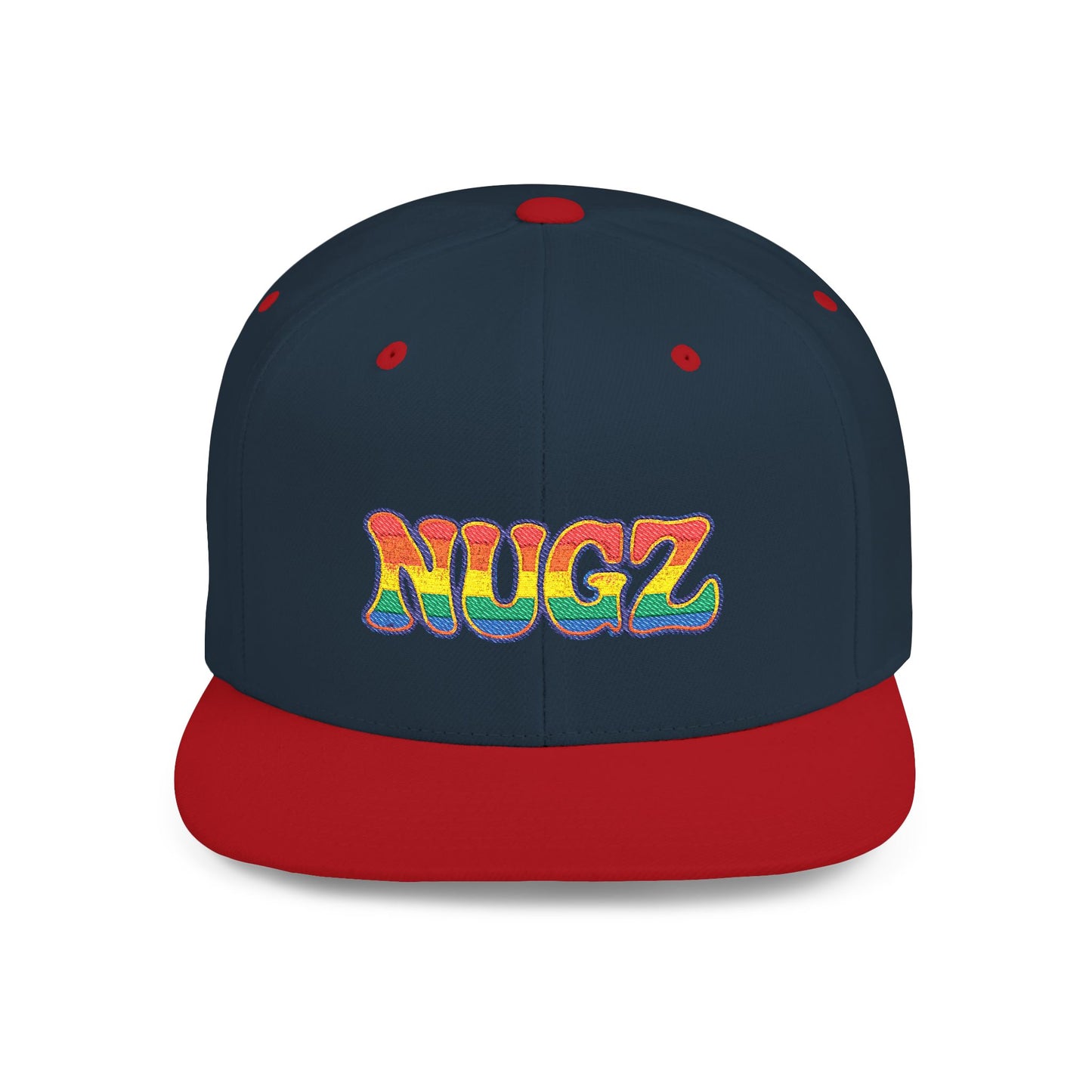 NUGZ Flat Bill Snapback | Trendy Festival Cap