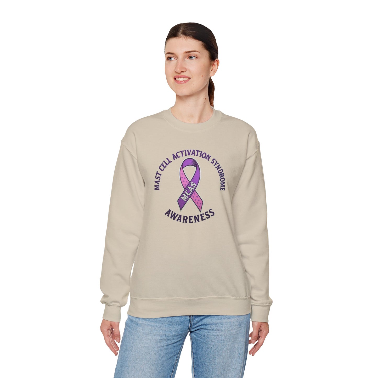 Mast Cell Activation Syndrome Awareness Crewneck Sweatshirt