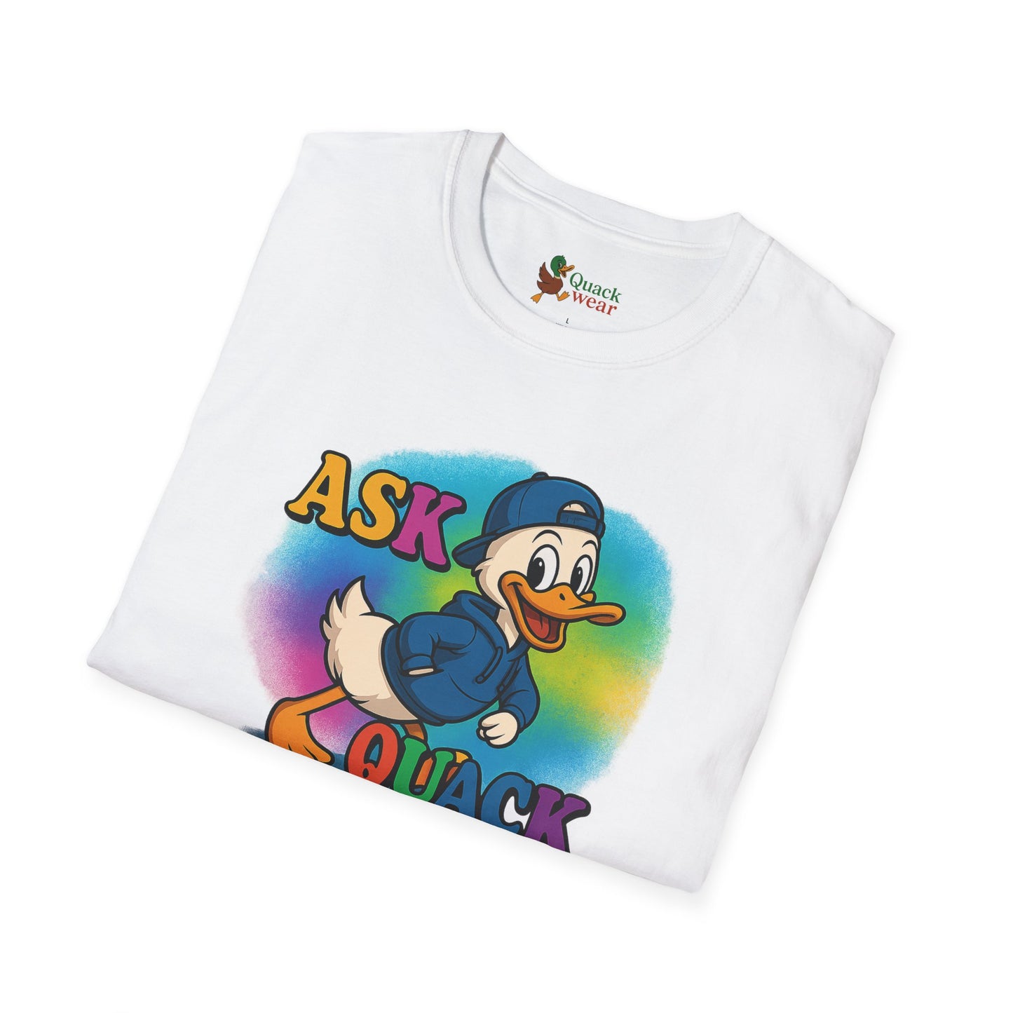 Ask Quack Quirky Duck Humor T-Shirt