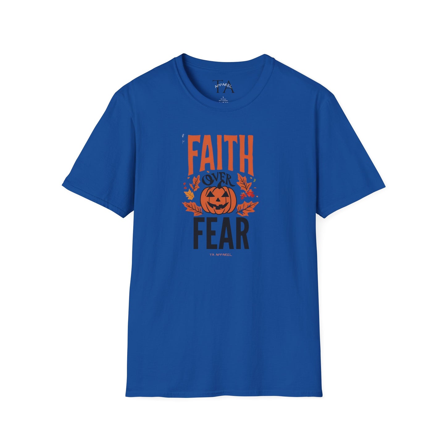 Faith Inspired Halloween T-Shirt "Faith Over Fear"