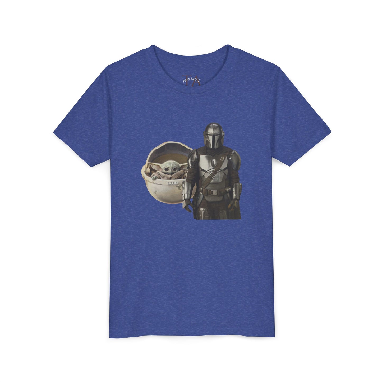 Kids Star Wars Inspired Youth Tee, Mandalorian T-Shirt, Grogu Shirt, Galaxy Adventure, Kids Summer Outfit, Birthday Gift