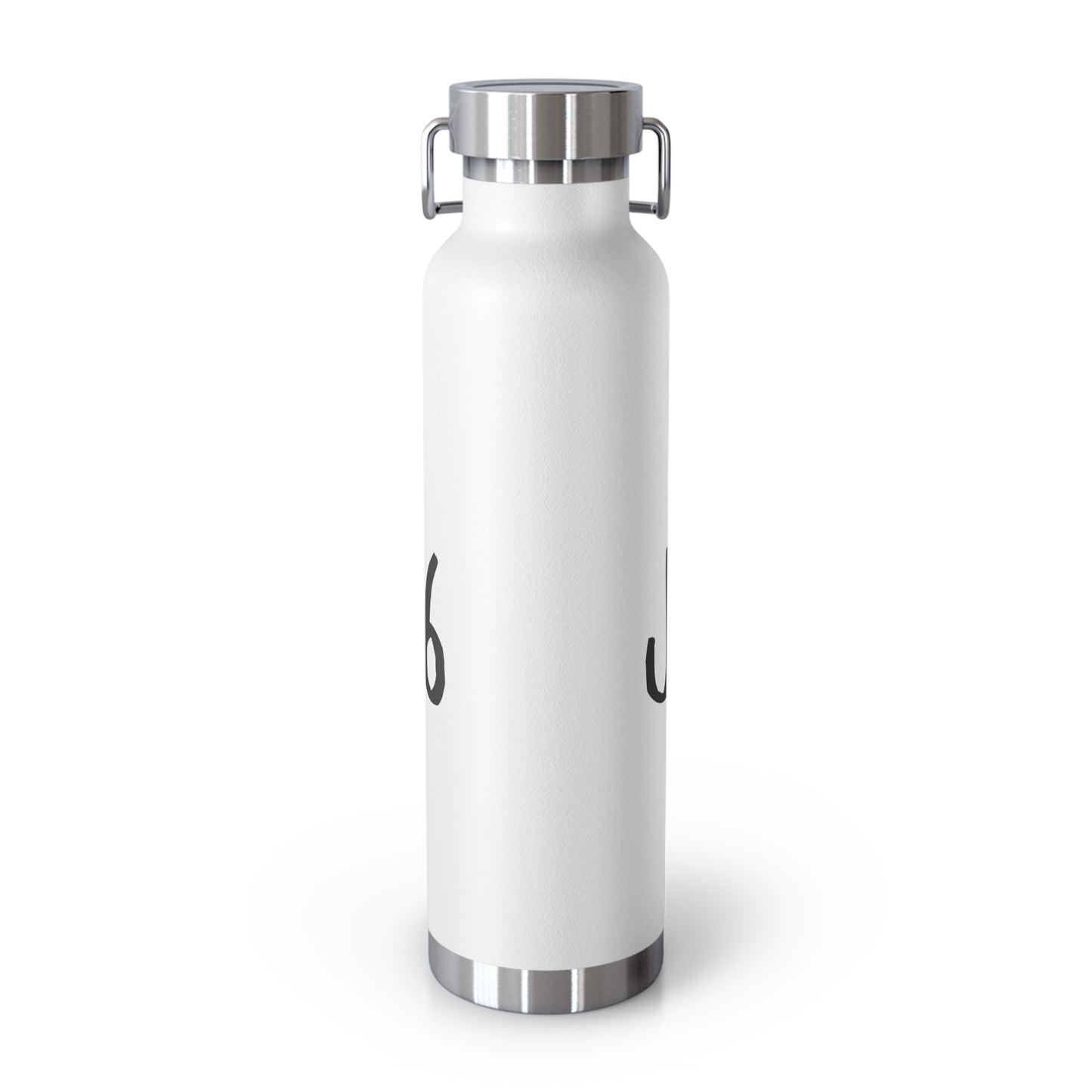 Water Bottle - Faith Inspired 22oz Copper Vacuum Insulated Bottle with John 3:16