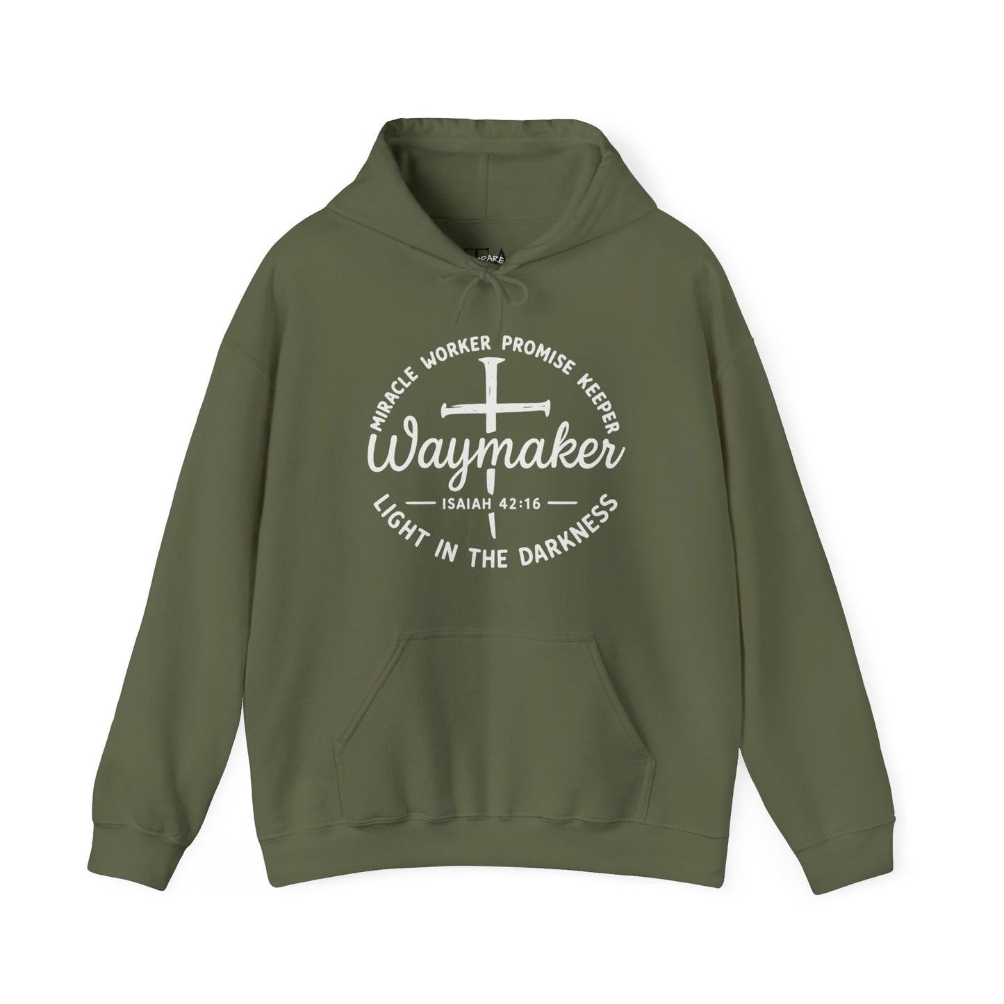 Faith Inspired Waymaker Hoodie - Cozy Sweatshirt for Faith Lovers and Celebrations