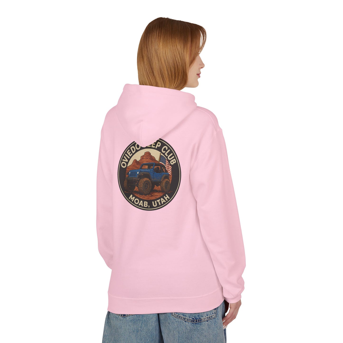 Oviedo Jeep Club Adventure Fleece Hoodie - Oviedo Jeep Club Outdoor Apparel for Jeep Lovers