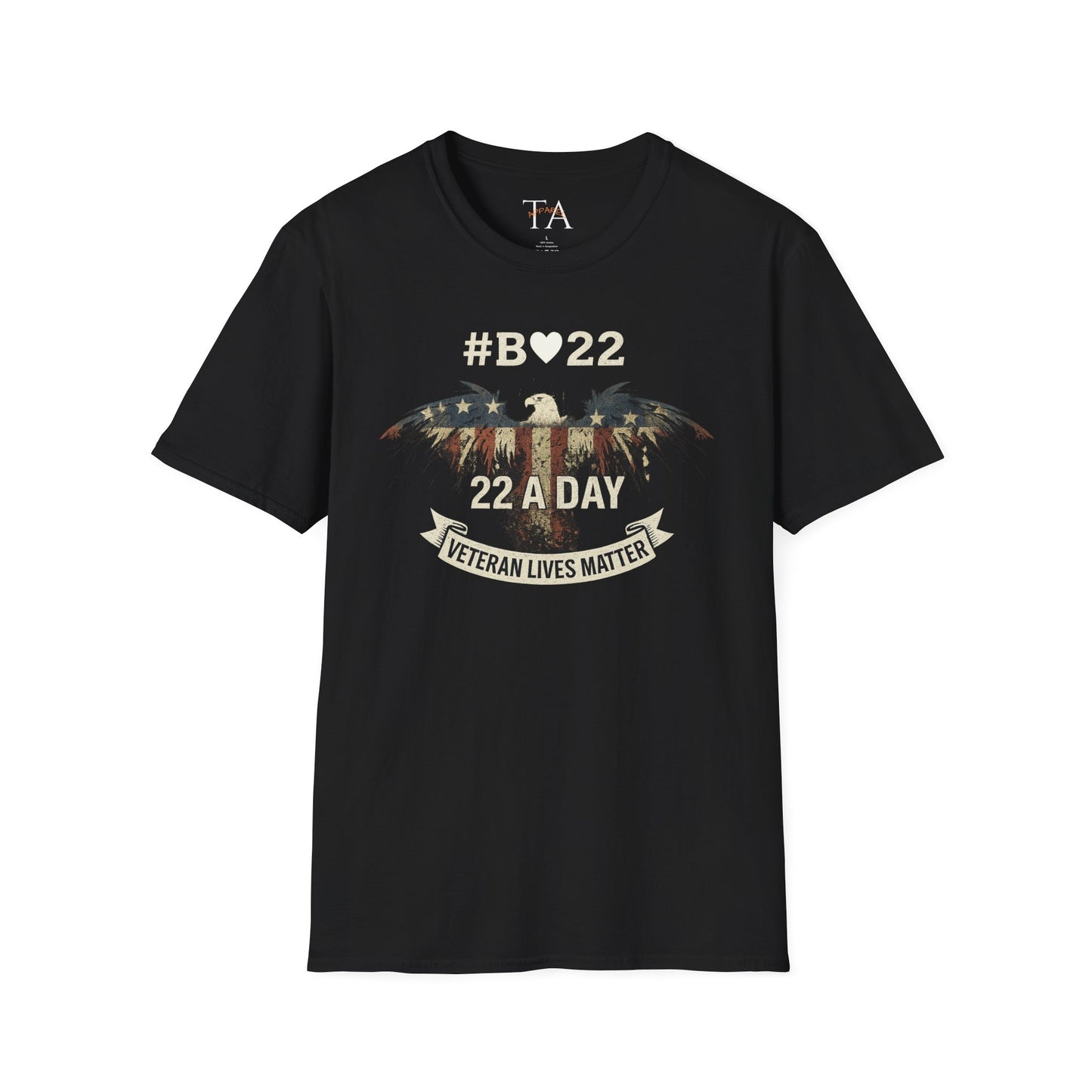 #B🤍22 Veteran Lives Matter T-Shirt