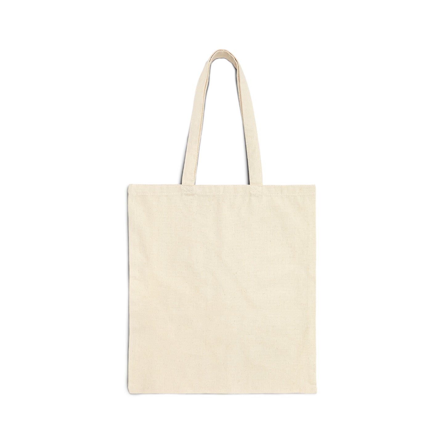 Cotton Canvas Colorful Bear Art Tote Bag