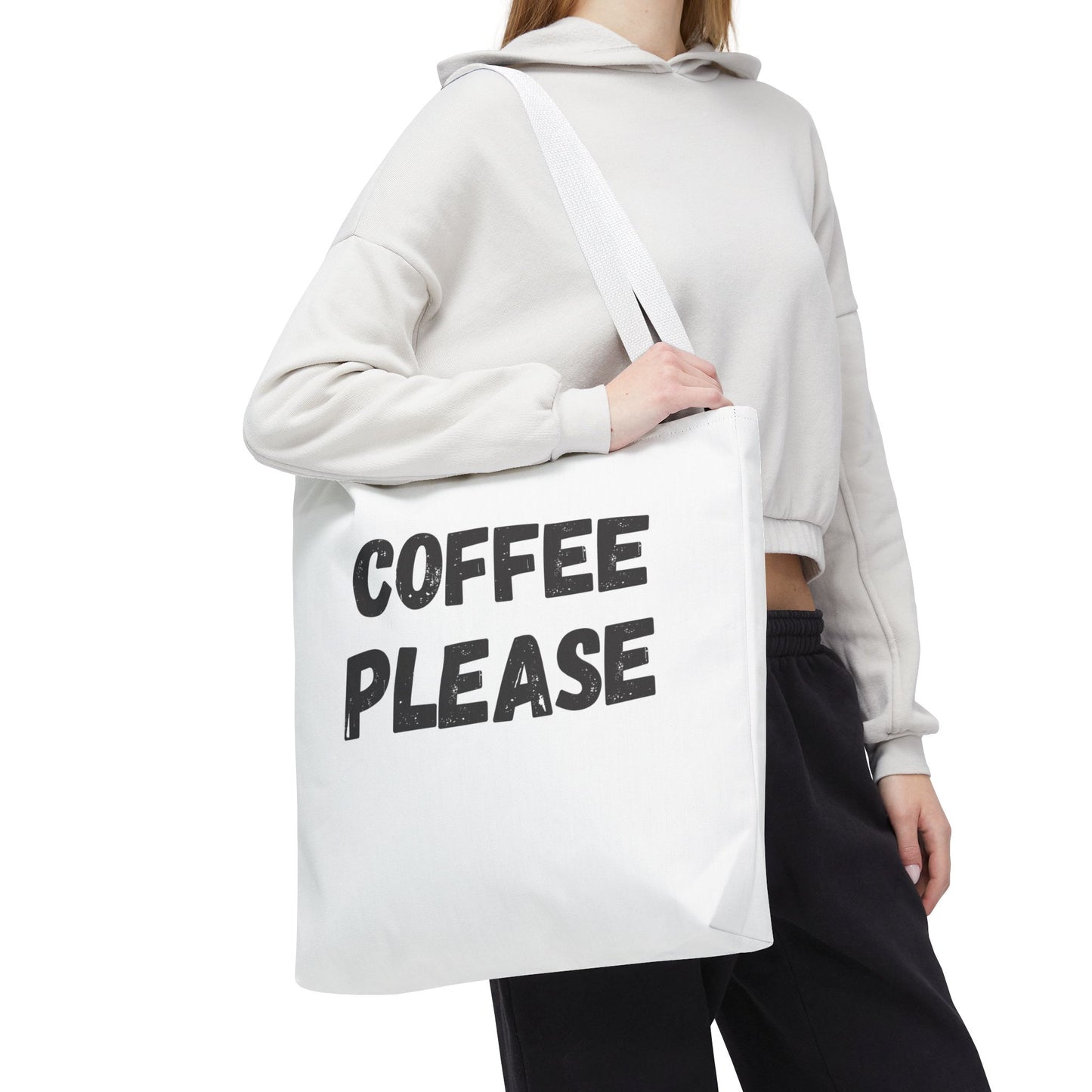 Coffee Lover Tote Bag - Perfect for Grocery, Beach, Books, Gift, Reusable Shopping