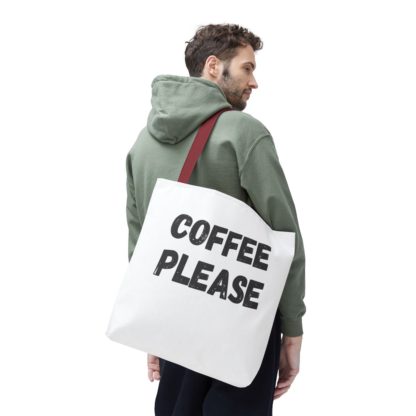 Coffee Lover Tote Bag - Perfect for Grocery, Beach, Books, Gift, Reusable Shopping
