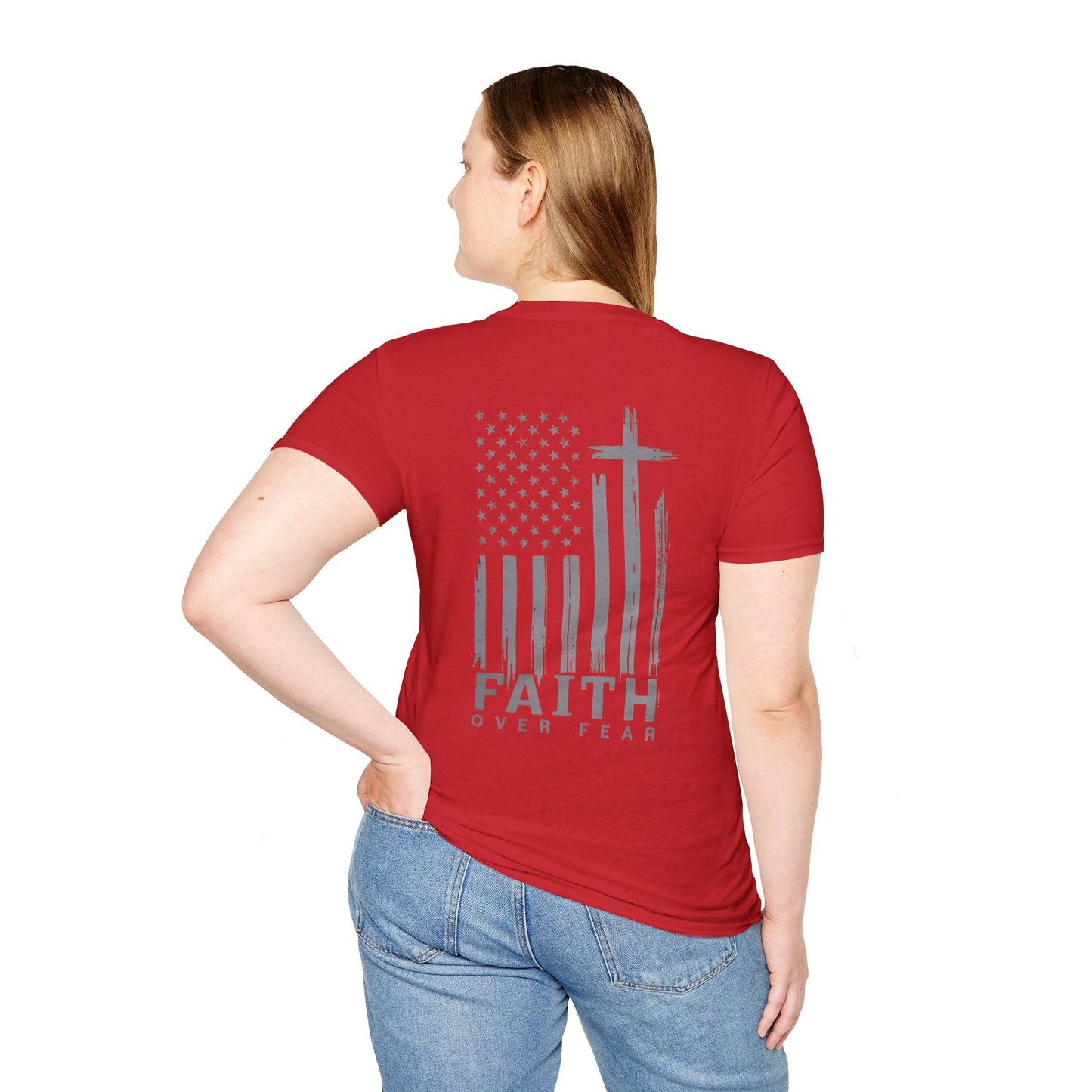 Faith Inspired Faith Over Fear Unisex Tee