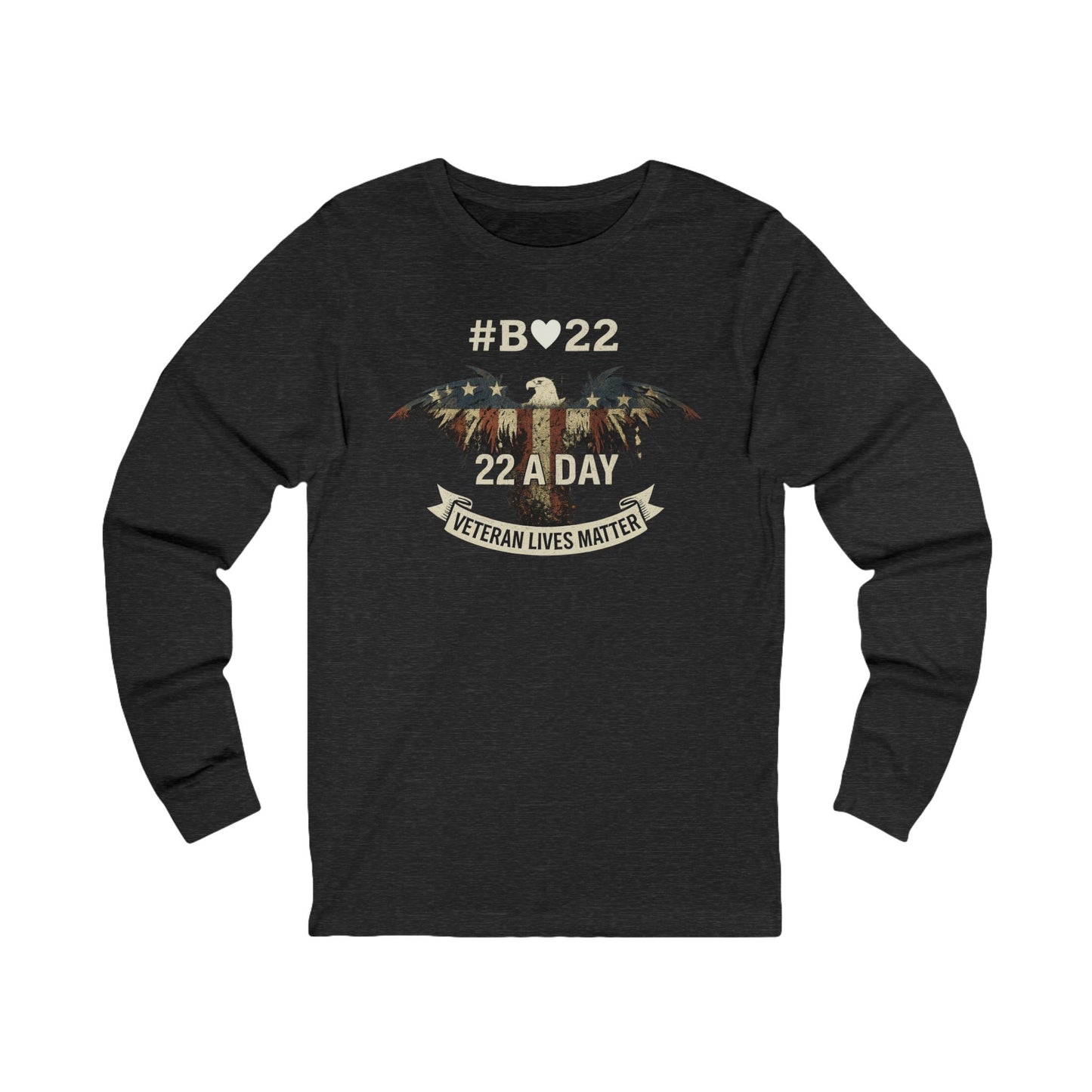 Unisex Long Sleeve Tee - Veteran Lives Matter Shirt, Comfortable Casual Wear, Memorial Day Gift, Patriotic Apparel, Support Mental [...]